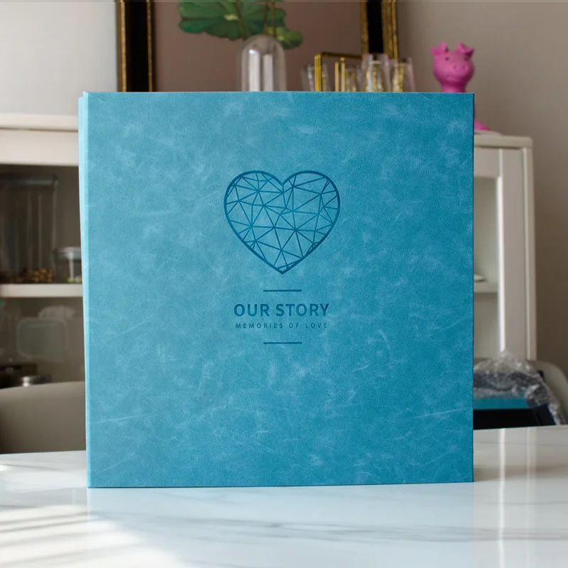 

Baby Scrap Book Photo Album Stickers Fashion Couple Stamp Collect Photo Album Banknotes Album Fotografico Home Decor DF50PAA