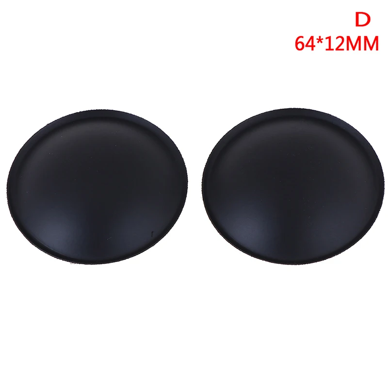 D 64x12mm 2 шт 35 мм~ 92 мм аудио динамик НЧ динамик громкий динамик купольная бумажная Пылезащитная крышка конусная Накладка аксессуары для ремонта динамиков DIY домашний кинотеатр - Цвет: D 64x12mm