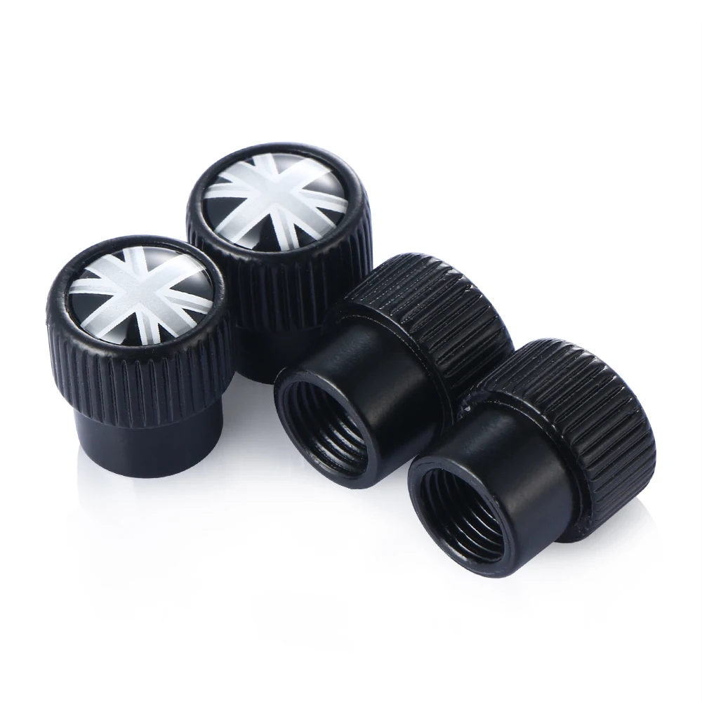 

4PCS Car Styling Wheel Tire Rims Stem Air Valve Caps Cover For Mini Cooper One S JCW R55 R56 R60 R61 F54 F55 F56 F60 Accessories