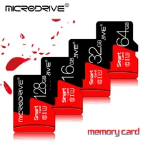 Карта Micro SD карты памяти 128 Гб 64 ГБ 32 оперативной 16 встроенной Class 10
