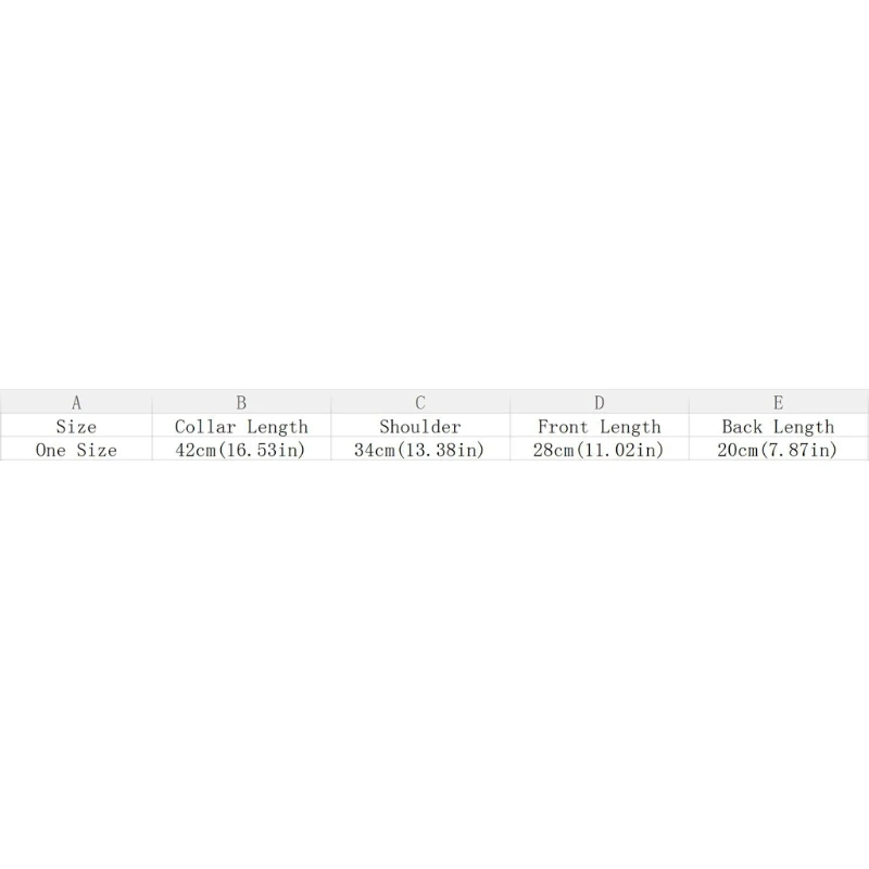 

Women Detachable Dickey False Fake Collar Ruffle Striped Shirt Clothes Accessory 649C