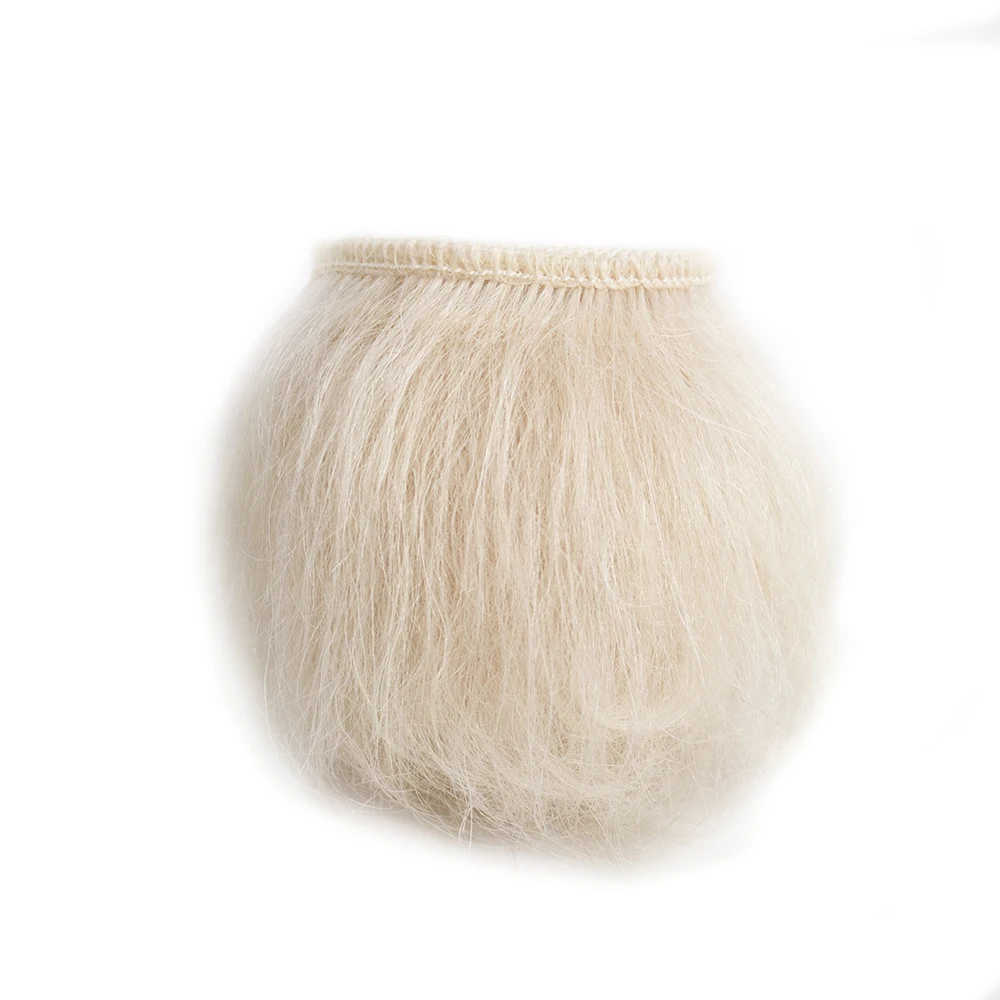 Мохеровый парик Muziwig из чистого мохерового волокна для самостоятельной сборки