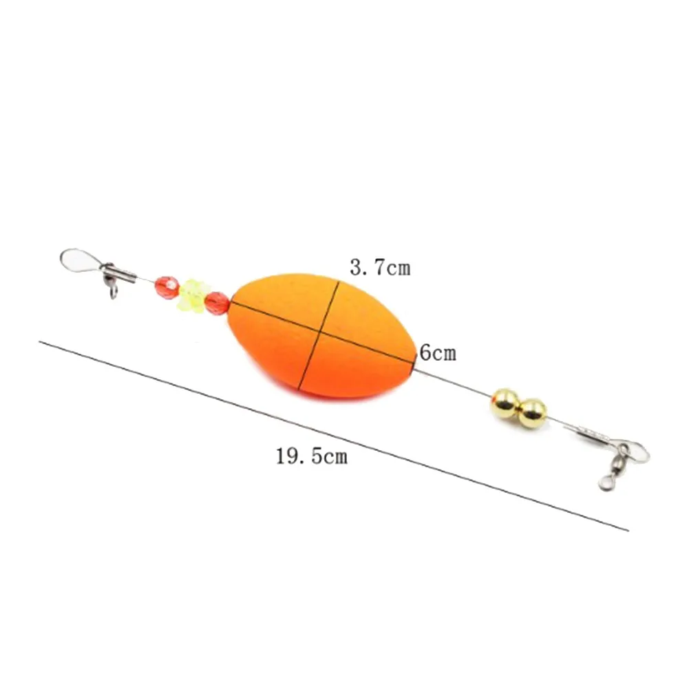 

1pcs Fishing Float Cork Stopper For Red Fish Buoy Cork Float Stopper Pop-up Cork Foam Wire Copper Beads Pescado Fish Tool