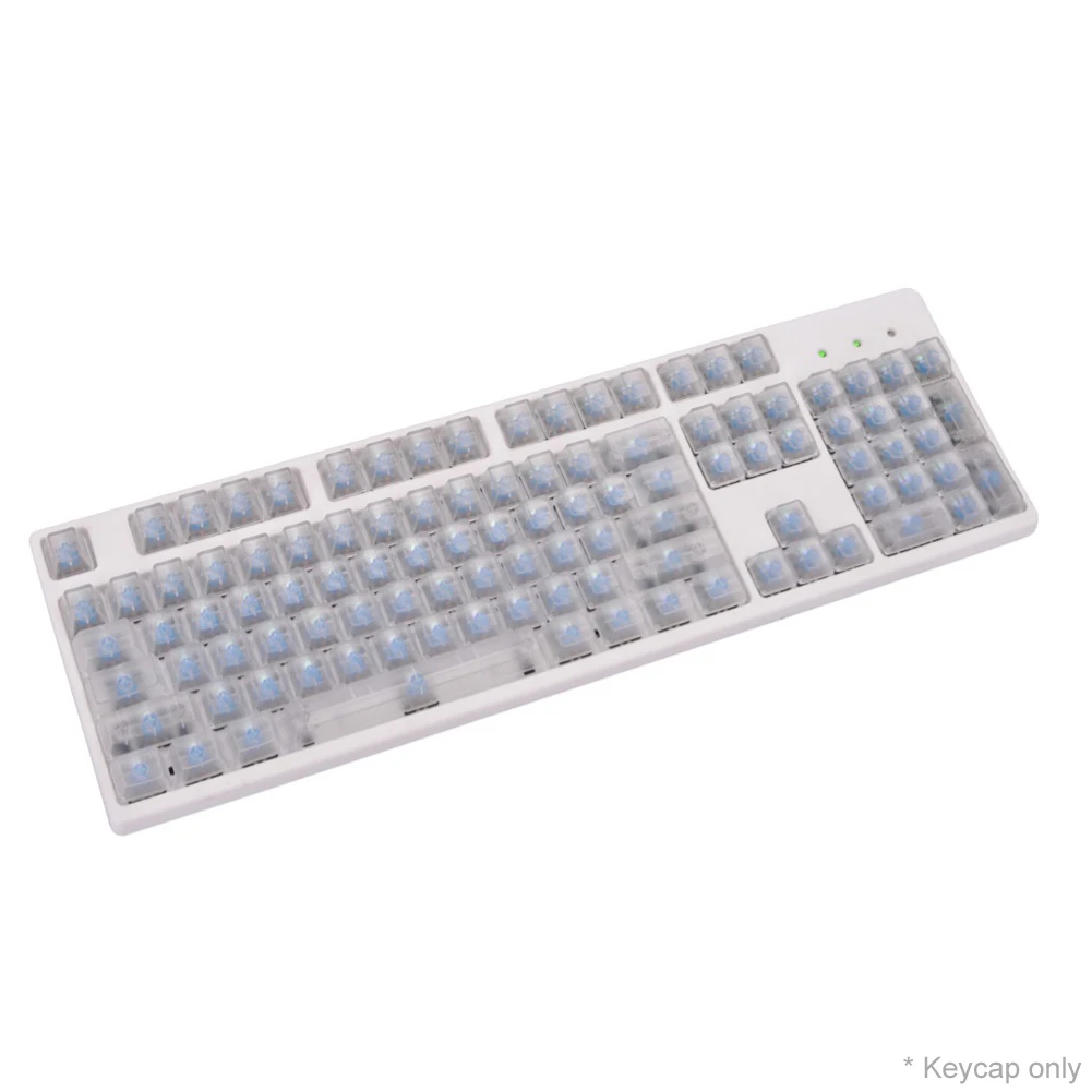 104 шт./компл. ABS прозрачные без печатных колпачков oem профиль filco key cap для MX switch