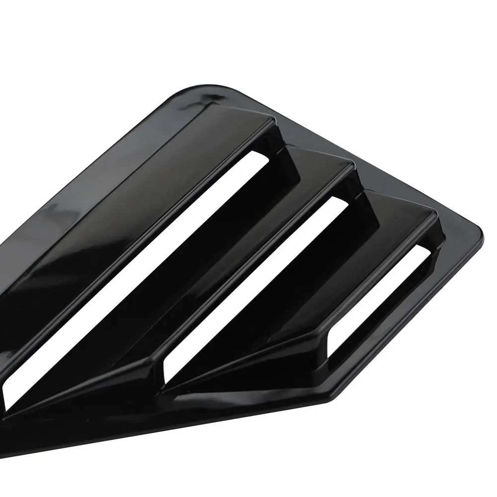 

Car Side Back Window Shutter Decoration Cover Trim Triangular Sticker Accessories For Toyota C-HR CHR 2016-2019