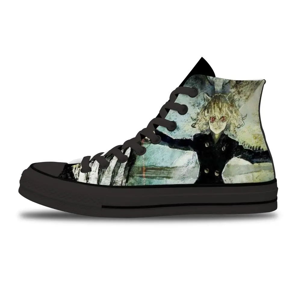 

Hunter X Hunter Diy Hot Japanese Anime Cartoon Sports Non-Slip Casual Shoes For man Unisex trend High-top canvas shoes