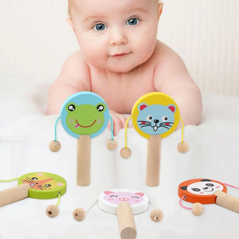 Музыкальные детские игрушки деревянный детский молоток для раннего развития