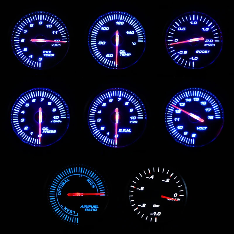 Универсальный Автомобильный Тахометр Apexi 2 5 &quot60 мм Универсальная трубка датчик