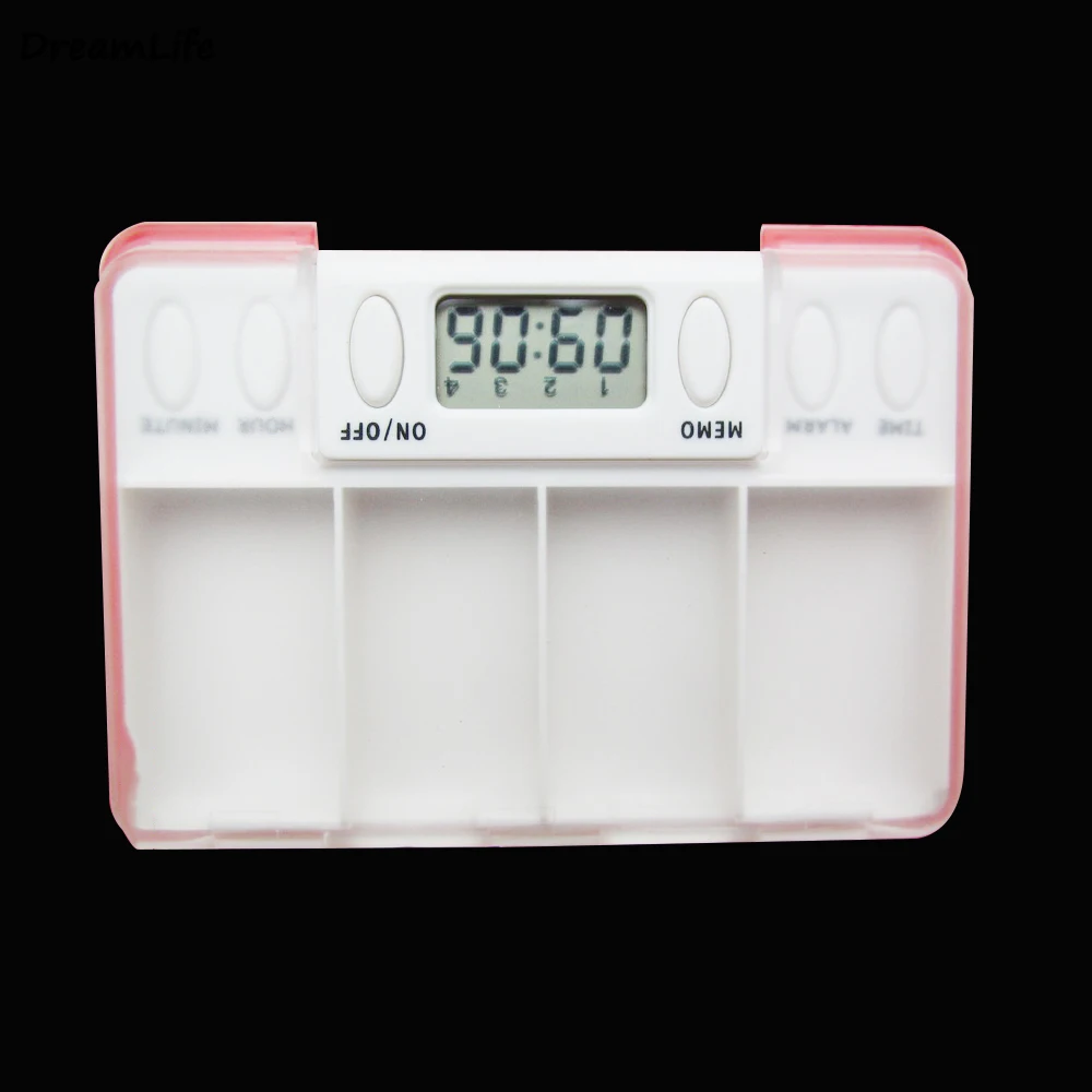 Электронный сроки напоминание медицина ящик для хранения 4 сетки коробки