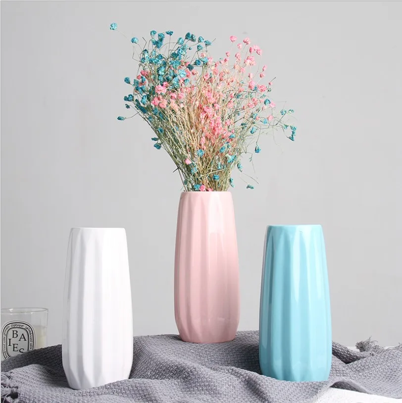 Европейский стиль фарфоровая Современная Минималистичная ваза креативная