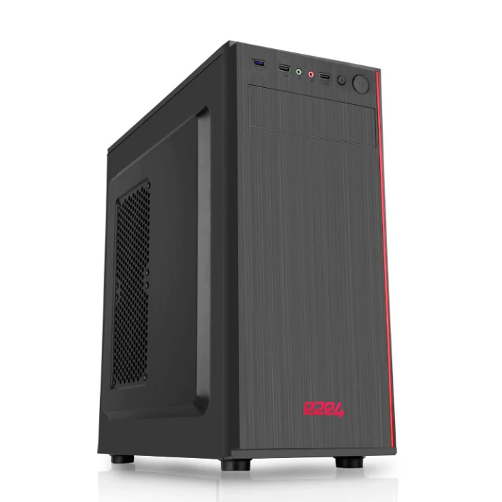 Компьютерный корпус e2e4 FC-01 ATX Midi-Tower USB 3.0 черный без БП (OT-FC-01-FB) | Компьютеры и офис
