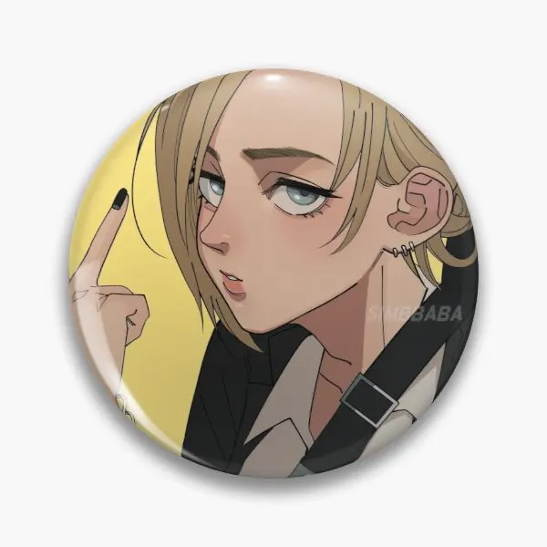 

Bad Girl annie Shingeki no Kyojin AU h fzx Soft Enamel Pin Lover Clothes Cartoon Gift Collar Badge Metal Lapel Pin Funny Decor