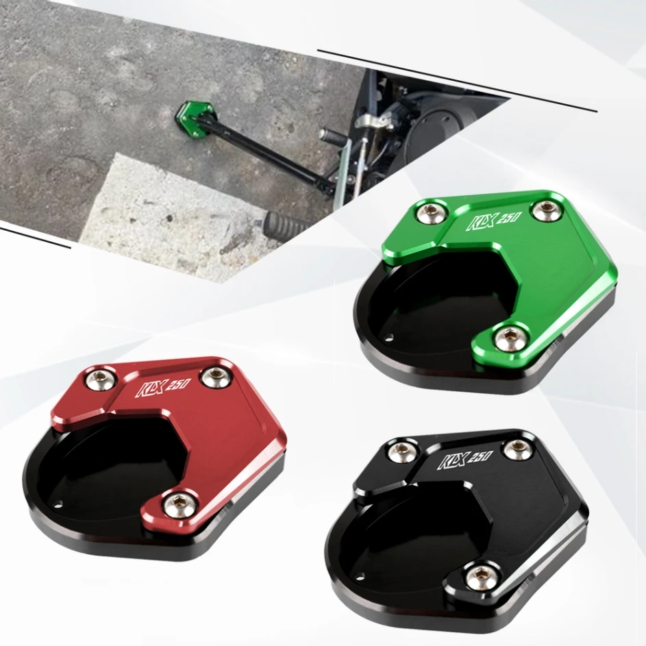 

for kawasaki KLX250 2009-2016 KLX 250 2011 2012 2013 2014 2015 Foot Side Stand Pad Plate Kickstand Enlarger Support Extension