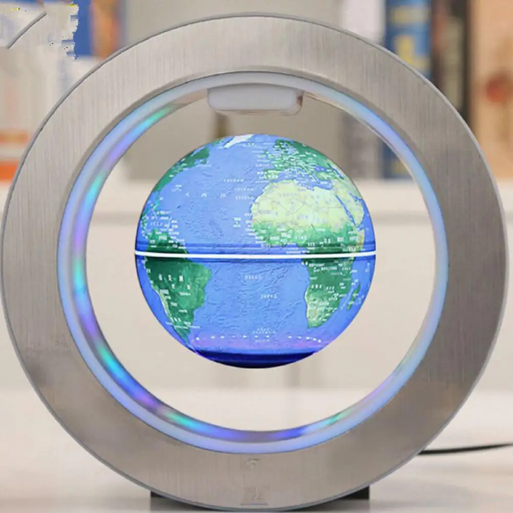 6 дюймов круглый светодиодный Плавающий глобус магнитная левитация светильник