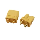 XT30 штекерно-разъем Медь XT-30 разъемы Вилки разъем провод с силикатной гелевой обмоткой для Батарея Quadcopter контроллер двигателя игрушки