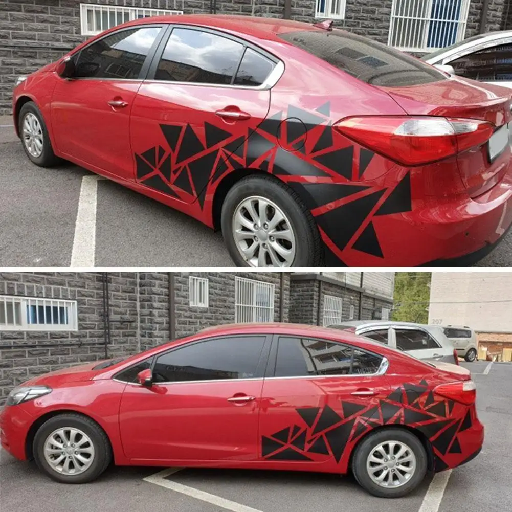 

Car body stickers with geometric patterns, universal stickers body H0G4
