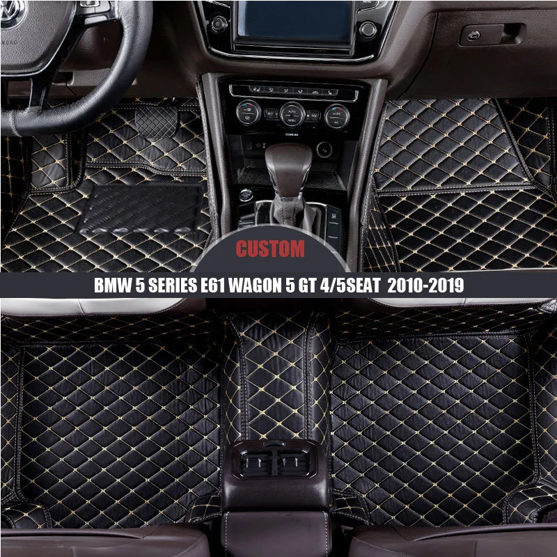 

Коврики автомобильные под заказ, для BMW 5 серии E61 Wagon 5 GT 4seat 5 seat 2010-2015 2016 2017 2018 2019
