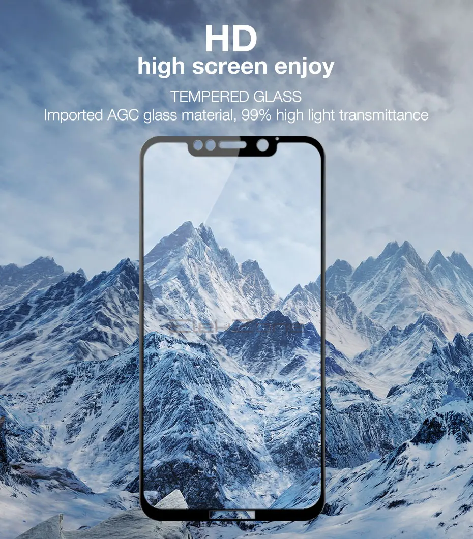 

9h Tempered Glass For Motorola MOTO P30 Note Screen Protectors Glass for Motorola P30 Note HD Full Cover Screen Protective Glass