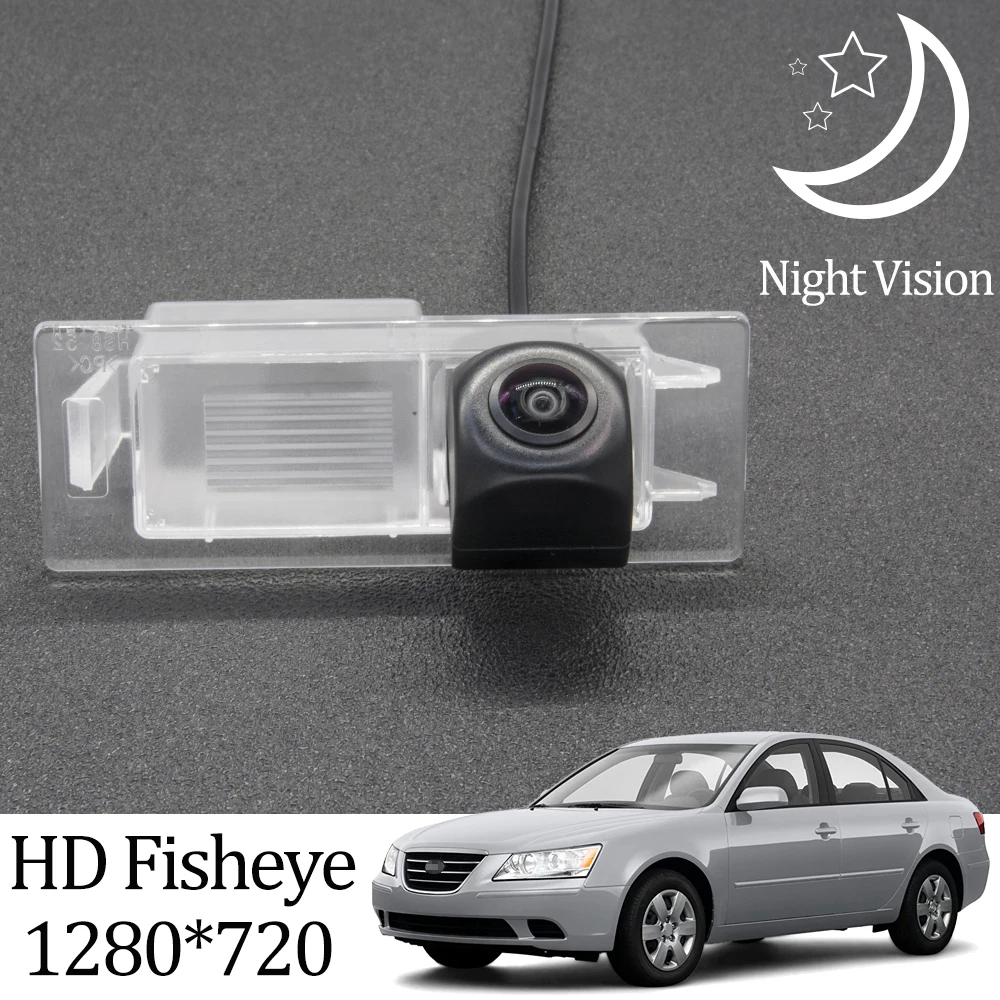 Owtosin HD 1280*720 рыбий глаз камера заднего вида для hyundai Sonata NF 2004 2005 2006 2007 2008 2009 монитор