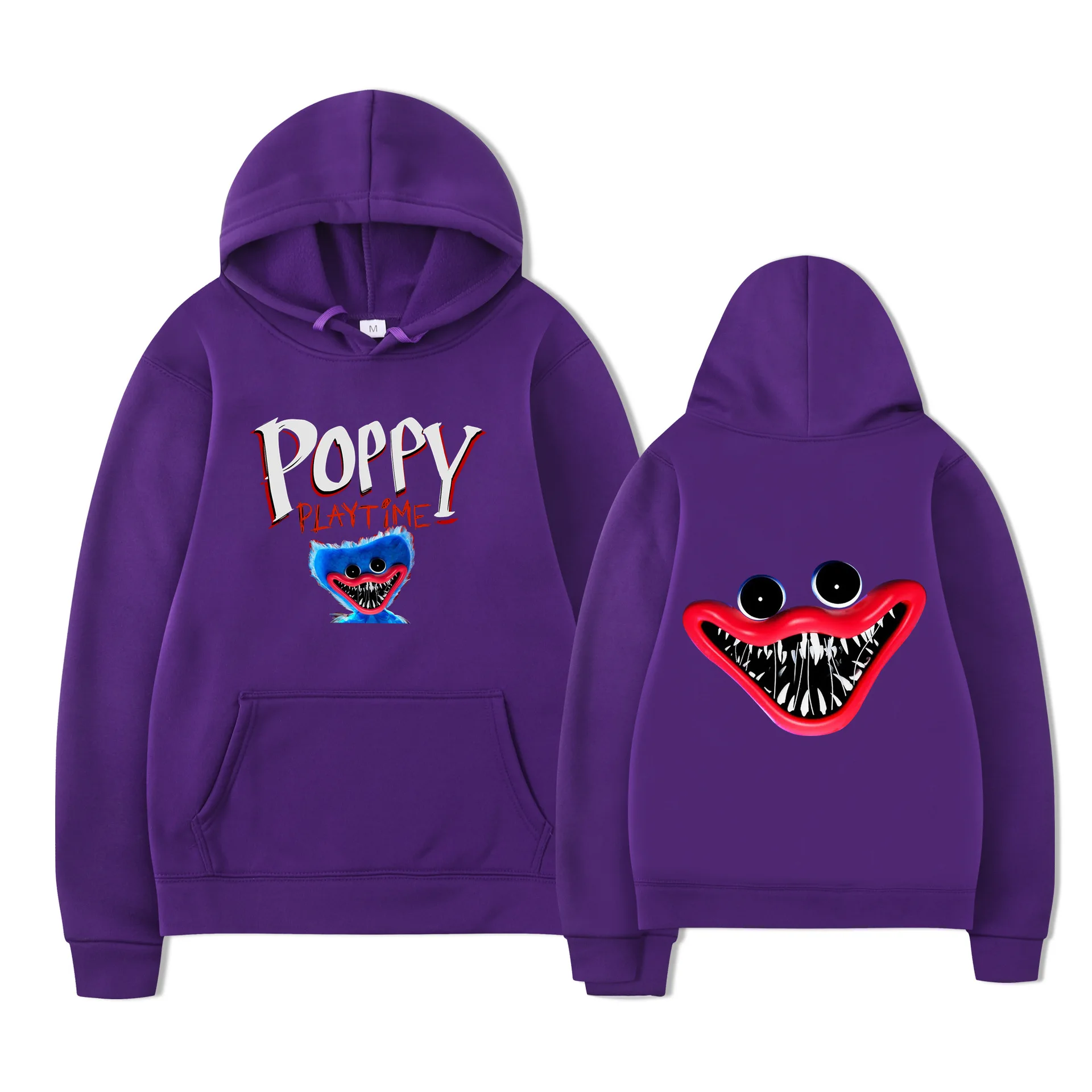 

Spring Autumn Cartoon Poppy Playtime Hoodie Huggy Wuggy Funny Streetwear Pullover Sweatshirts Unisex Fashion Boys Girls Clothes