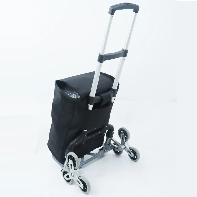 

Hand-Truck Wheels Dolly Grocery-Trolley Stair-Climbing Foldable