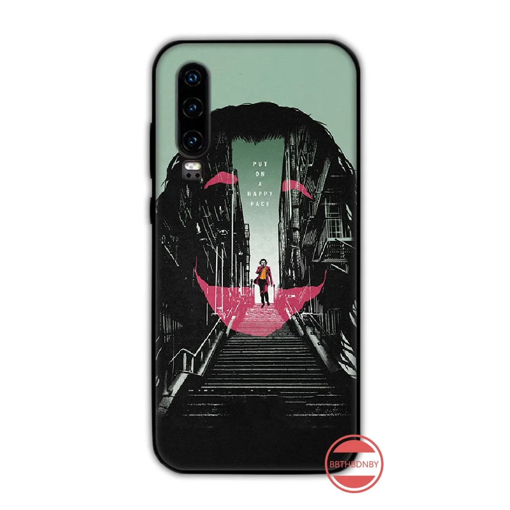 Чехол для телефона Marvel mafex joker из ТПУ с черным корпусом Huawei Y5 Y6 II Y7 Y9 PRIME 2018 2019 NOVA3E P20