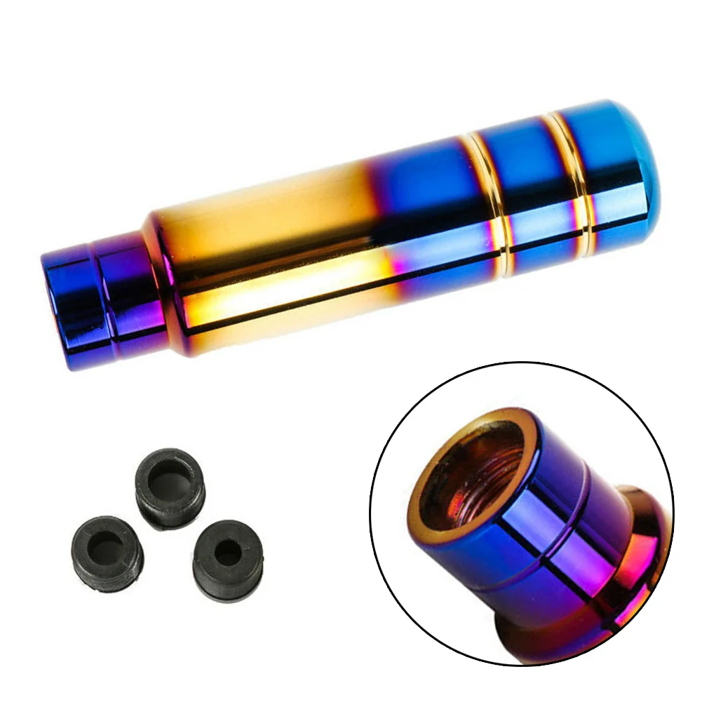 

V2 -13CM Gearshift Head Aluminum Blue Bride Gear Lever Shifter Practical