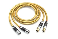 cardas 5c copper hifi xlr cable pure occ hifi dual xlr male to female interconnect cable
