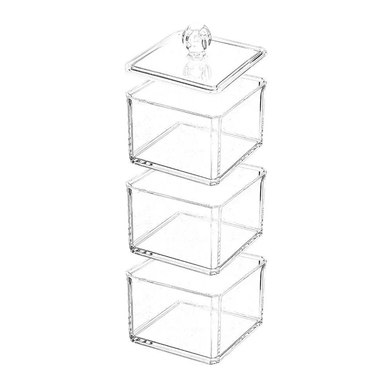 Пылезащитный прозрачный акриловый хлопковый шаровой держатель органайзер для