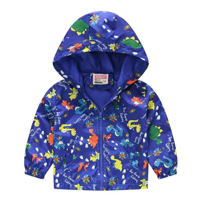 

Spring Autumn Baby Girl Jackets Boys Clothes Fashion Children Outfits Polyester Kid's Warm Breathable Hooded Zipper Coat 2-6Y