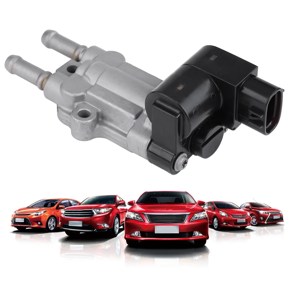 

Car ABS Metal Idle Air Control Valve IAC with Gasket 22270-0D040 22270-21011 for Toyota Corolla L4-1794cc 1.8L FI VIN R 1ZZFE