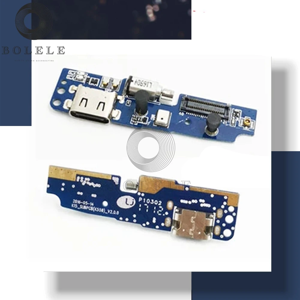 Штепсельная Плата USB для зарядного устройства Vernee Apollo Lite / X зарядный порт