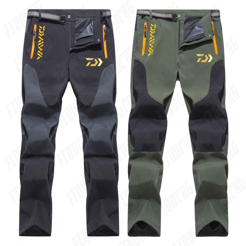 

Tactical Waterproof Daiwa Fishing Pants Men Cargo Spring Summer Quick Dry Trousers Men's Outdoor Sports Fishing Pants 4XL