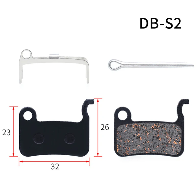 Колодки дисковые велосипедные полуметаллические для горного велосипеда 1 пара/2