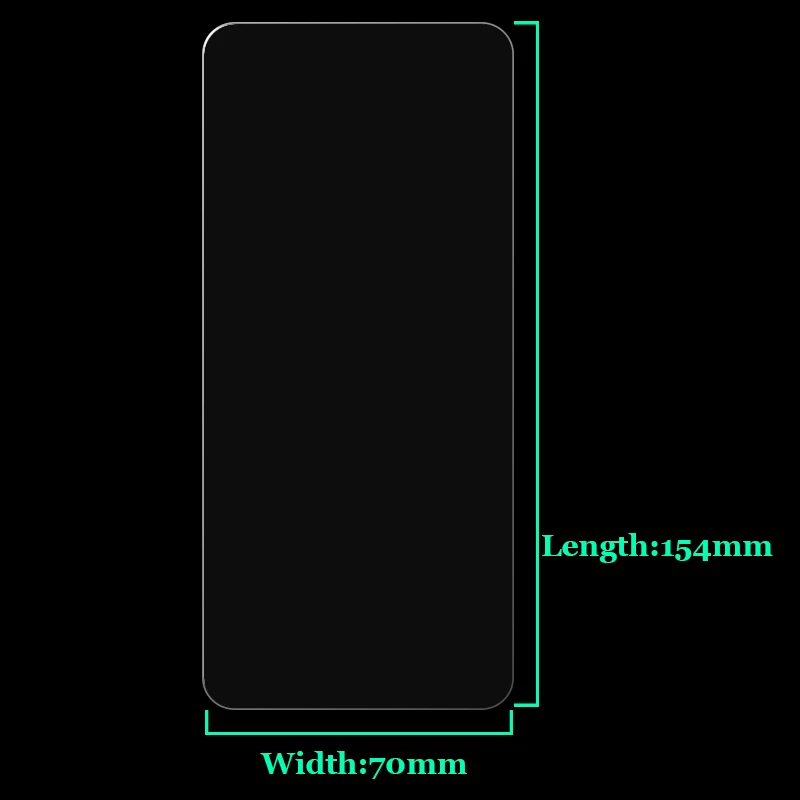 Защитная пленка для экрана UMIDIGI Power 3 закаленное стекло 9H 2.5D Premium 6 53 дюйма |