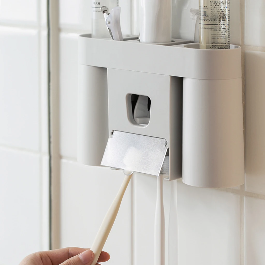 Автоматический Дозатор зубной пасты соковыжималки пыленепроницаемый держатель