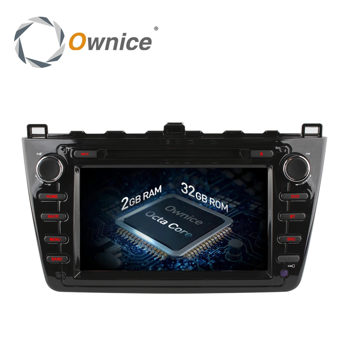 

Ownice C500 8 inch HD 1024*600 Octa Core Android 6.0 Car Radio DVD GPS player For Mazda 6 2GB RAM 32GB ROM Support WIFI 4G BT