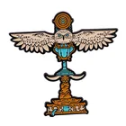 Волшебный Тернер времени компас заклинание Hedwig Сова трофеи снитч Сортировка брошь шляпа волшебство волшебник, магия предметов булавка книжный червь значок