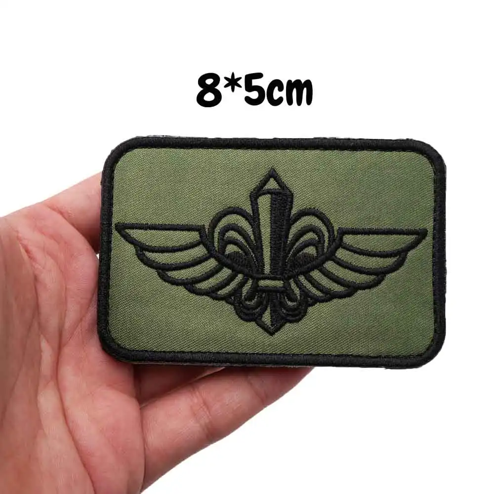 Нашивка с вышивкой в виде военно-воздушных сил