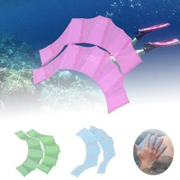 swimming fins hand webbed flippers gear training gloves palm water sports diving scuba and snorkeling entertainmen