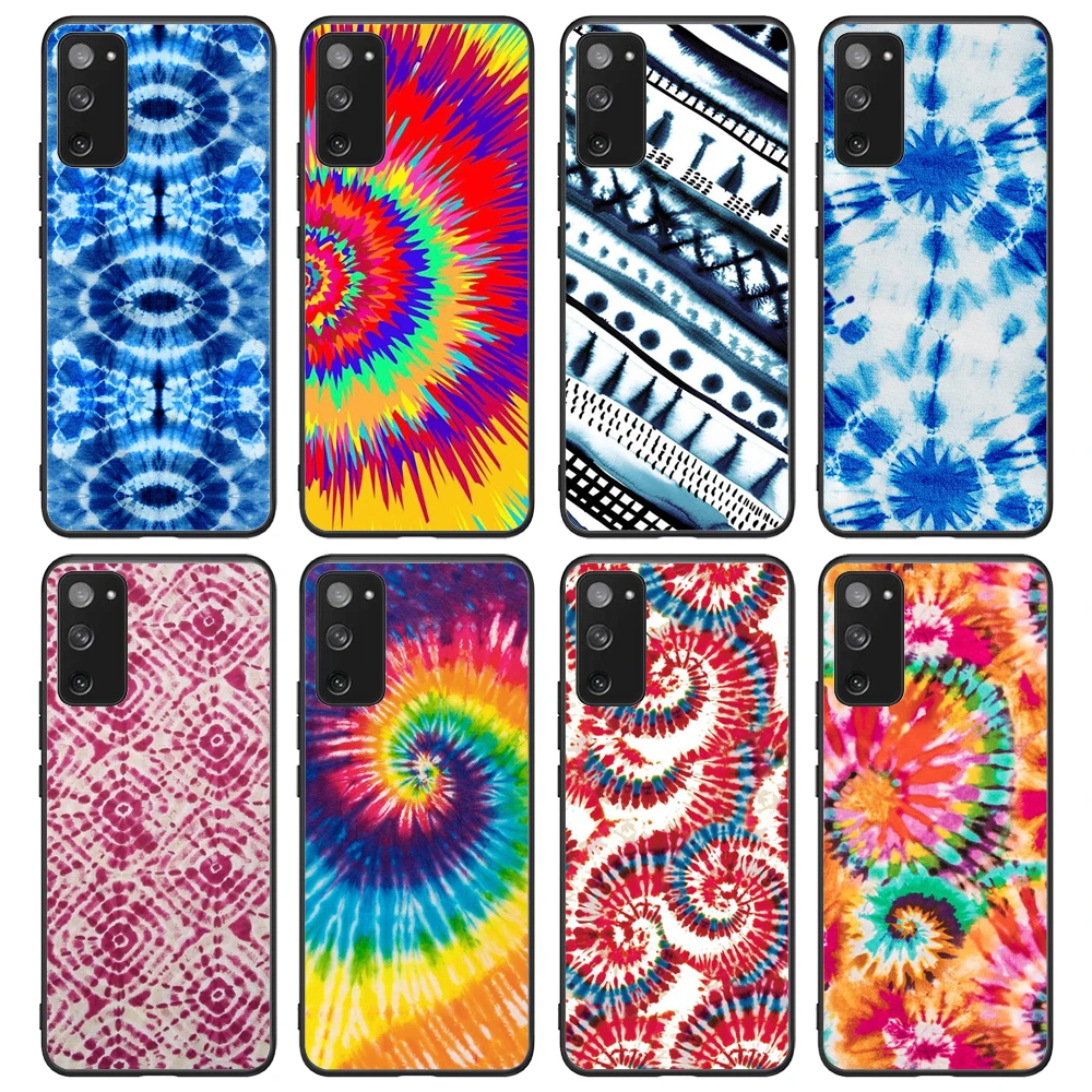 

Tie Dye Art Pattern Cover For Samsung Galaxy S8 S9 S9Plus S10e S10 S10 5G S20 S20Plus S21 S21Ultra S21Plus Note10 Phone Case
