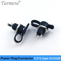 dc022b 5 5 x 2 1 m dc power plug connector for diy dc waterproof jack connector dc022b 5 5 x 2 1 mm 5pieceslot turmera 2020 new