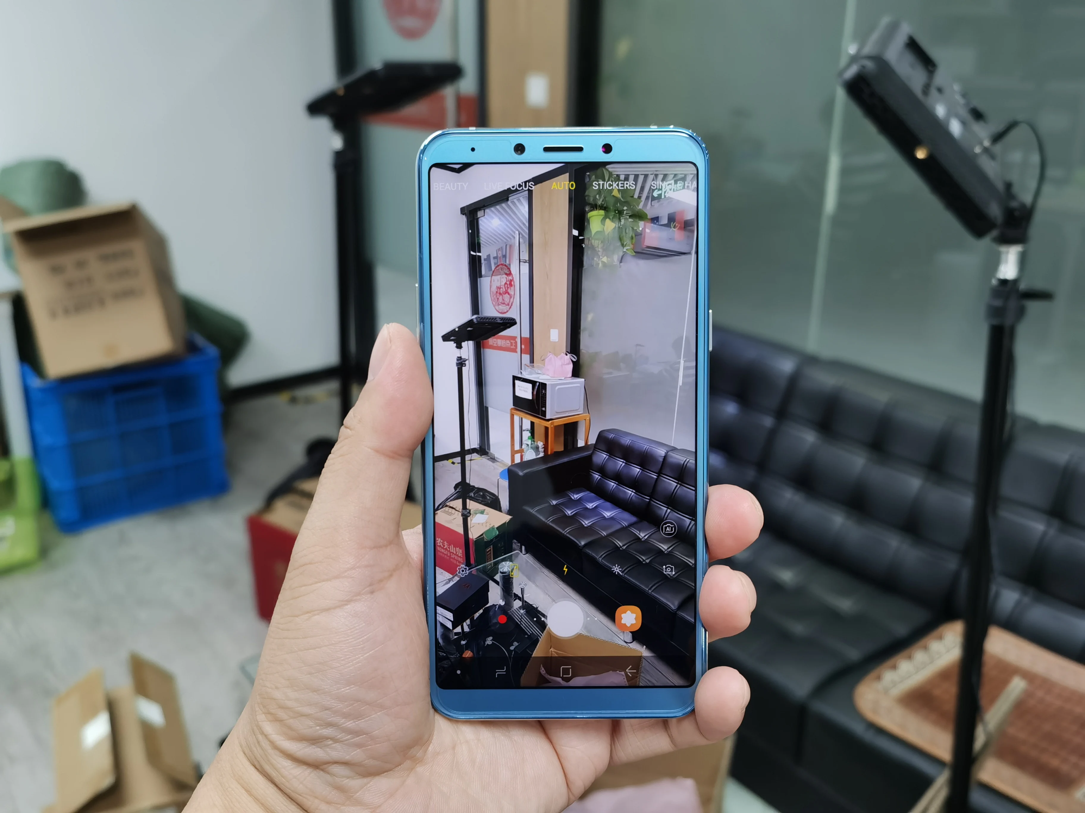Samsung Galaxy A6s G6200 6 ГБ 64 Гб 6," FHD+ 6 Гб ram 64 Гб rom Восьмиядерный мобильный телефон Snapdragon 660 3300 мАч Android