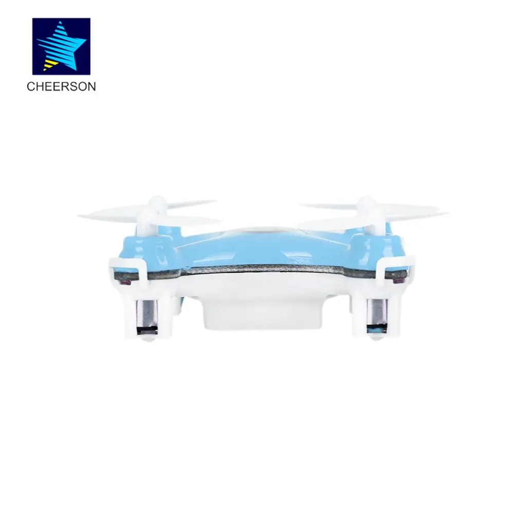 Cheerson CX-10 CX10 2,4G дистанционное управление Управление игрушки 4CH 6 оси Квадрокоптер с дистанционным управлением Мини RC вертолета радио Управление самолет RTF Дрон синий