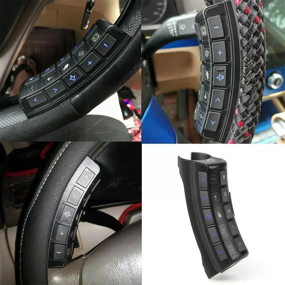 

Car Remote Controls For Steering wheel Button Bluetooth Din Android Control Car Remote For 2 Player Radio Universal F6I6