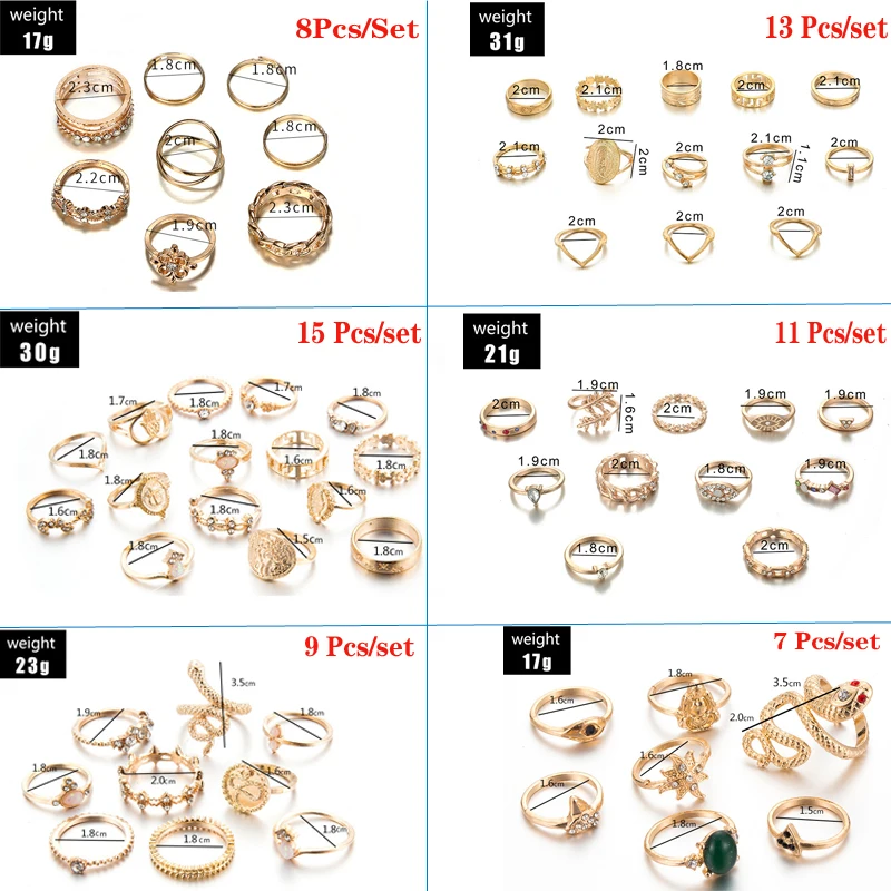 Женские богемные кольца в виде змейки винтажные форме знака зодиака Будды