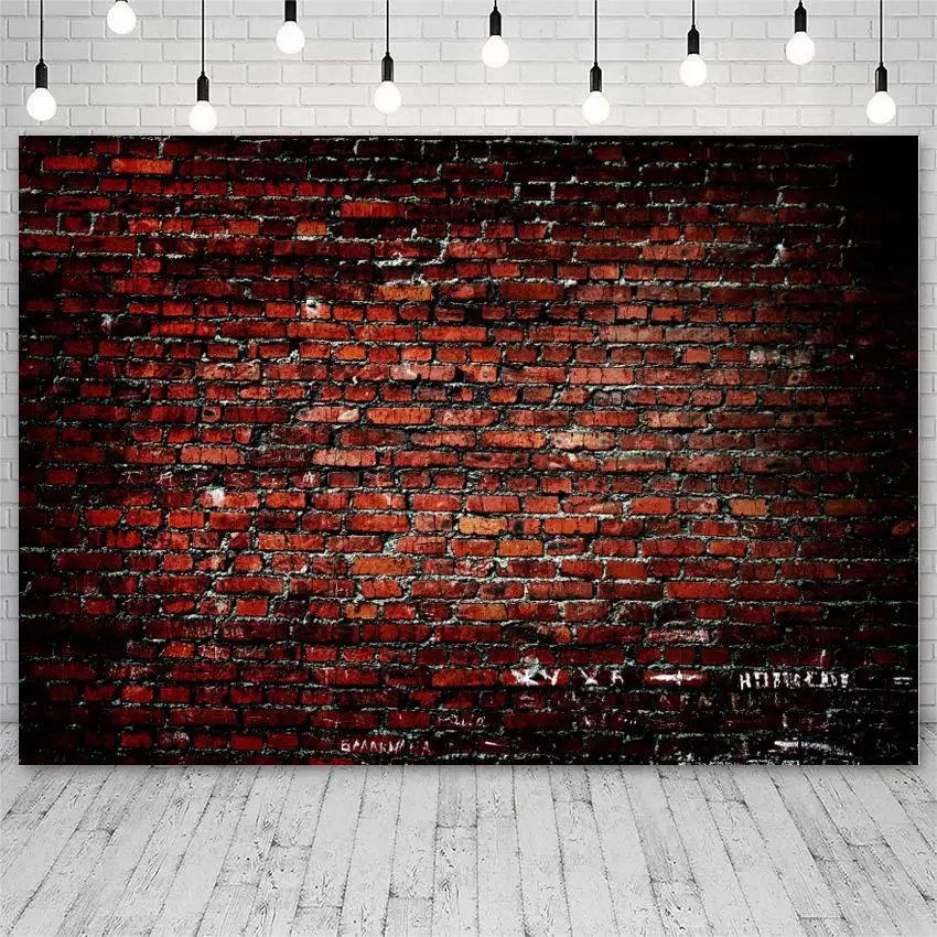 

Art Painting Photography Backdrops Bright Colorful Brick Wall Theme Photo Studio Background Newborn Baby Portrait Photoshoot