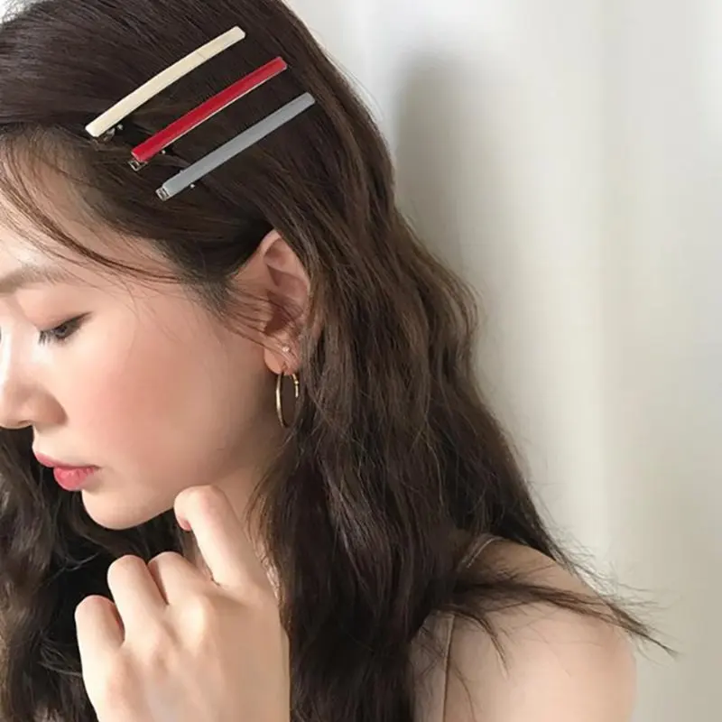 

1PC Fashion Women Girls Temperament Hair Clip Duckbill Hairpin DIY Hair Styling Tool Hair Accessories Hairdressing Tip Clip