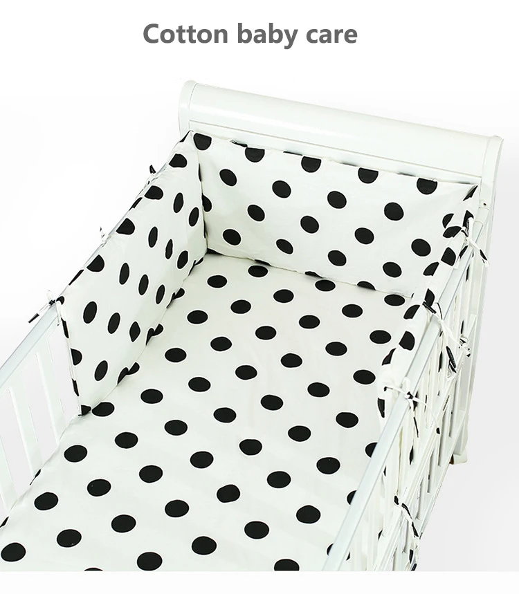 Различные стили скандинавские звезды дизайн детская кровать плотные бамперы