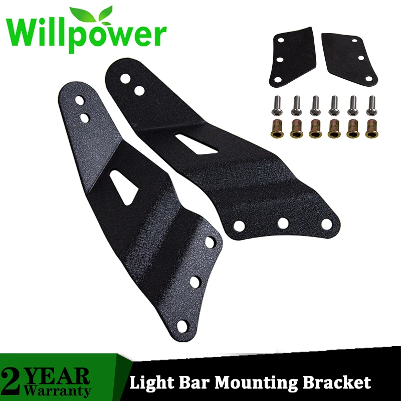 Willpower 1 пара кронштейнов на крышу для пикапа 1999 2006 50 дюймов изогнутая светильник
